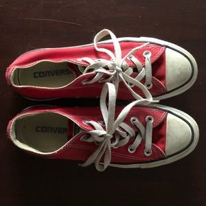 Red converse